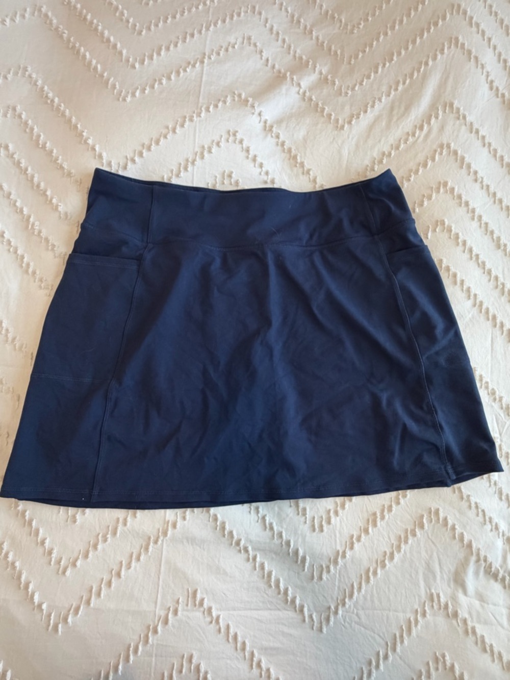Sketchers Navy Athletic Skort with Side Pockets